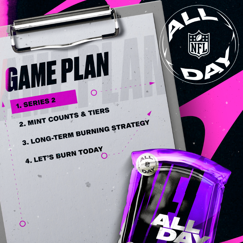 NFL All Day Introduces Moment Burning to Reduce Supply