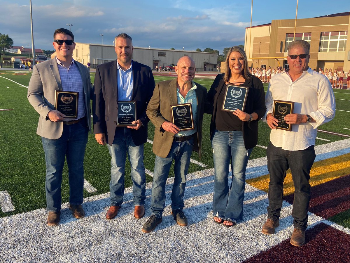 PButterfield11's tweet photo. Being inducted into the @LHSD_WOLVES Sports Hall of Fame last week was an incredible honor. Even though it feels like forever ago, my time at Lake Hamilton will always have some of the most memorable moments. https://t.co/CCWfK8JeER