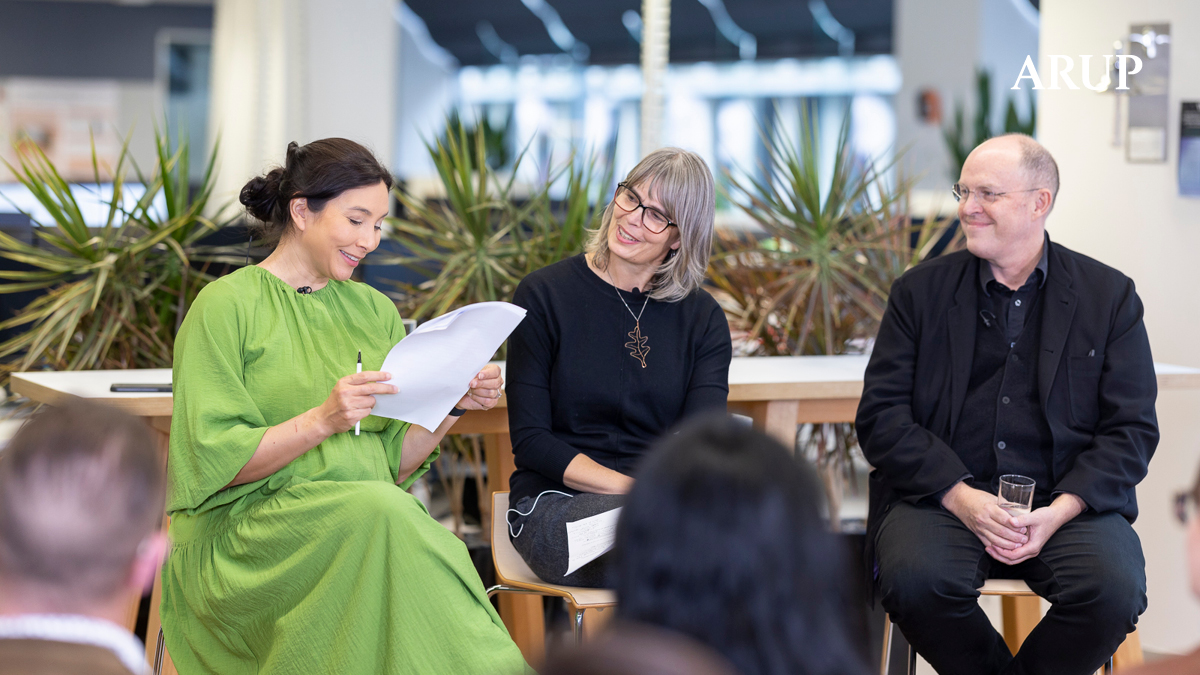 Arup's tweet image. In season one of our #podcast series, #SustainableForces, we’ve had so much fun with our host @medickinson uncovering powerful stories of people joining forces to help shape a sustainable world. Listen and subscribe here: bit.ly/3RoHMa5