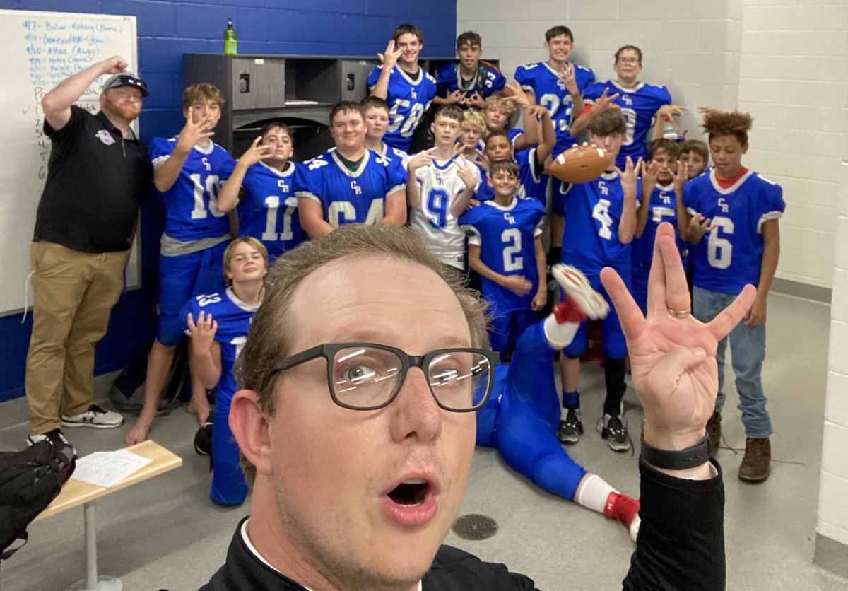 Big W!!!!!! 🆚 B-R!!!!!! 40-21! #MyCRCS