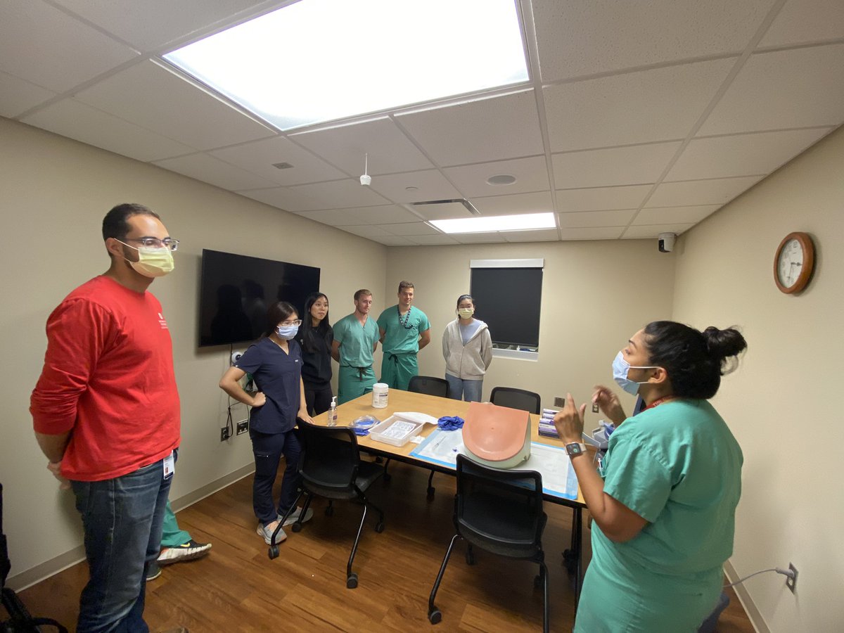 OSUPCCM_Fellows's tweet photo. Our fellows love helping out at @OhioStateMed Ground School! Today, @PatJSylvester taught CVCs, @KateShrakeMD taught thoras, and Kashi Goyal taught paras! Tomorrow will be @Jigordon0913 teaching CVCs! 
@OSUWexMed @DrMeganConroy https://t.co/vb3adtjU6b