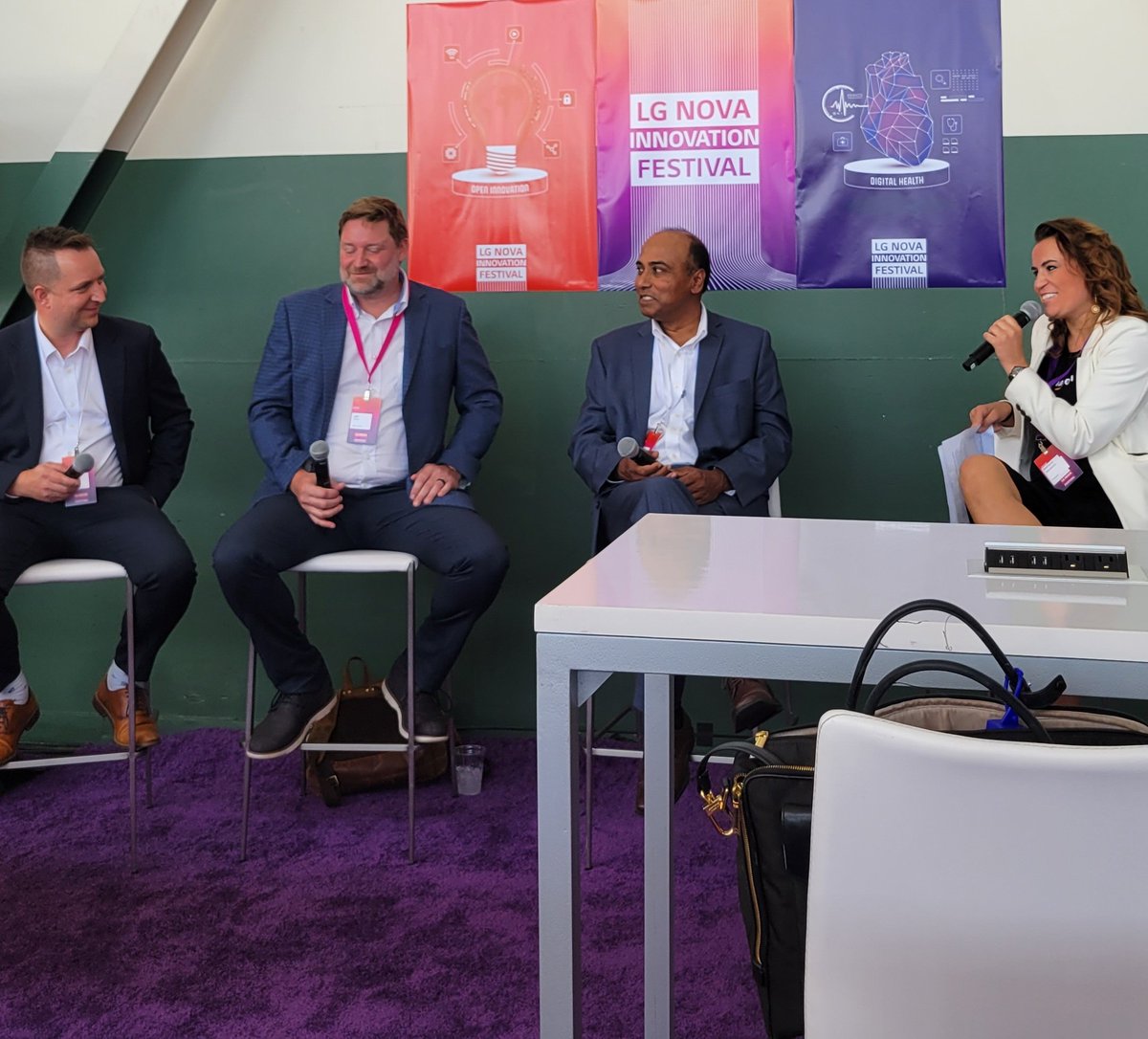 randragusa's tweet photo. LG Nova Innovation Festival digital health panel @LGNOVACenter @LGUS
#DigitalHealth #Innovation #Startups #LGNova https://t.co/g9qBp5RRKV