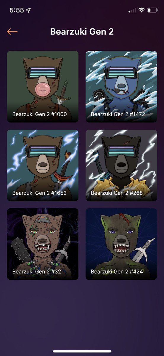 TravmanSquints's tweet photo. Just minted these bad boys! @BearzukiNFT #bearzukirevolution https://t.co/CDO6iaaov8