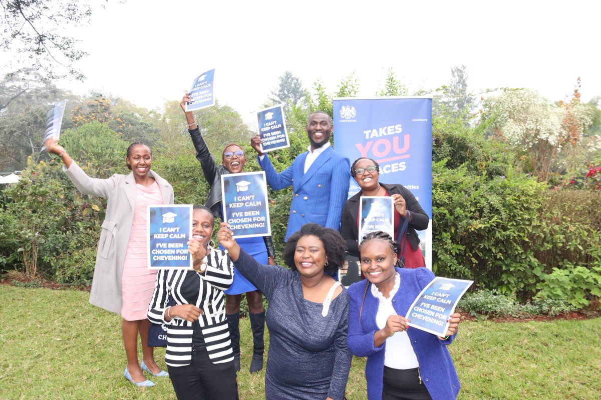 UKinKenya's tweet photo. The 🇬🇧 is proud to partner with 🇰🇪 on different aspects of education.

Through our Chevening Scholarship programme, we aim to build a community of people committed to driving positive change in their home countries and across the world. https://t.co/E6y1eqwjeG