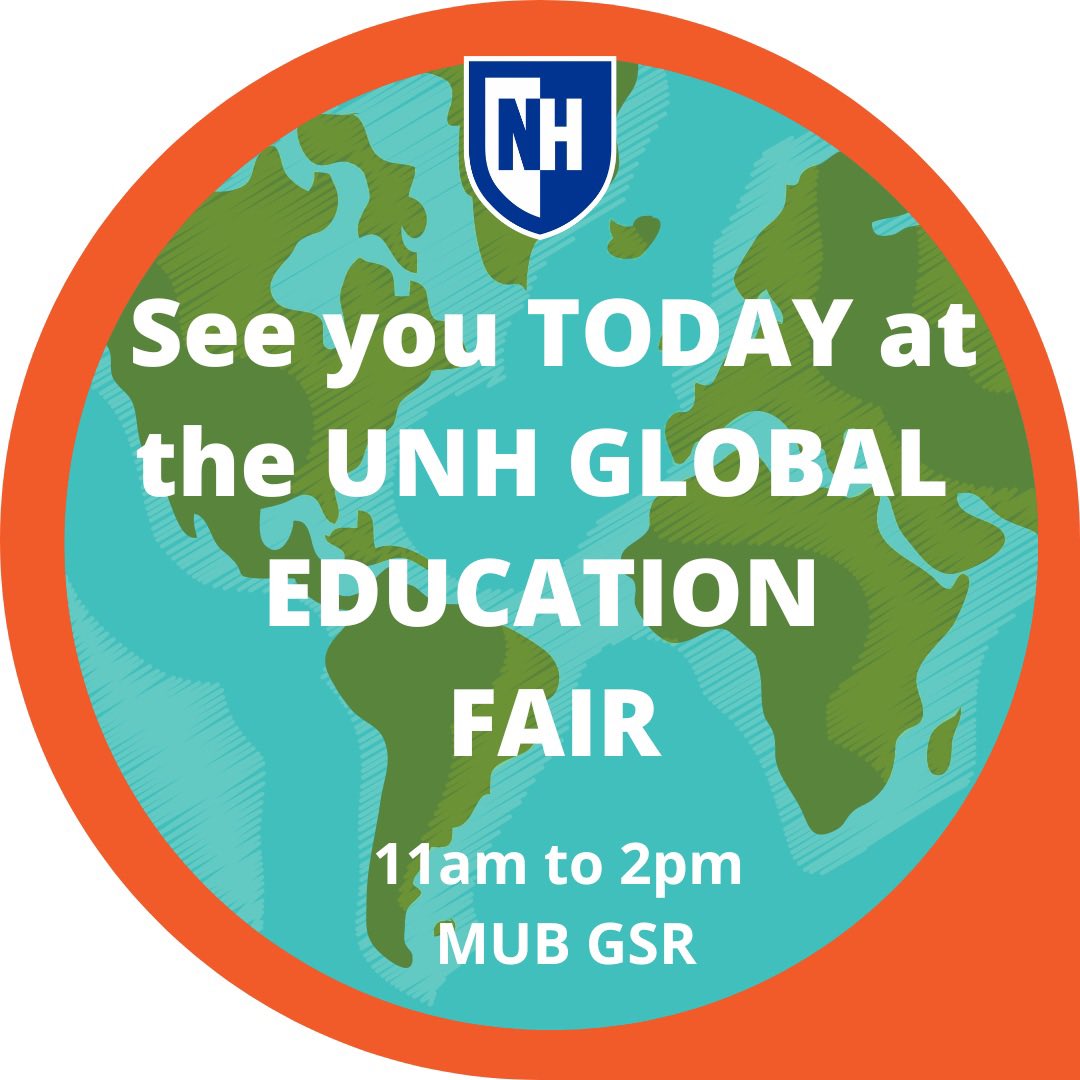UNHAbroad's tweet photo. Learn about @NSE_Exchange Thursday in the @UNH_MUB GSR 11-2 #studyaway https://t.co/7AyKXsgUvd
