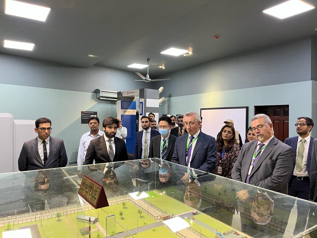 MTCR_Chair's tweet photo. The MTCR delegation paid an outreach visit to Islamabad. The Chair also took part in an international conference “Promoting Strategic Trade Controls trough International Cooperation” and visited Pakistan’s Centre of Excellence for Nuclear Security. https://t.co/aHii11BOev