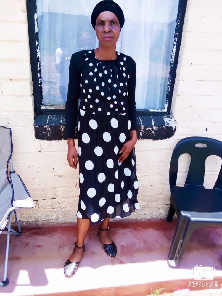 AdvoBarryRoux's tweet photo. She has been missing from 31 July 2022. She was last seen in Mpumalanga wearing maroon leather jacket, Red skirt, black shoes and black &amp; white doek. no one knows where she went to. If seen please contact the nearest Police Station. 

Retweet For Awareness https://t.co/0dDbLYlCn8
