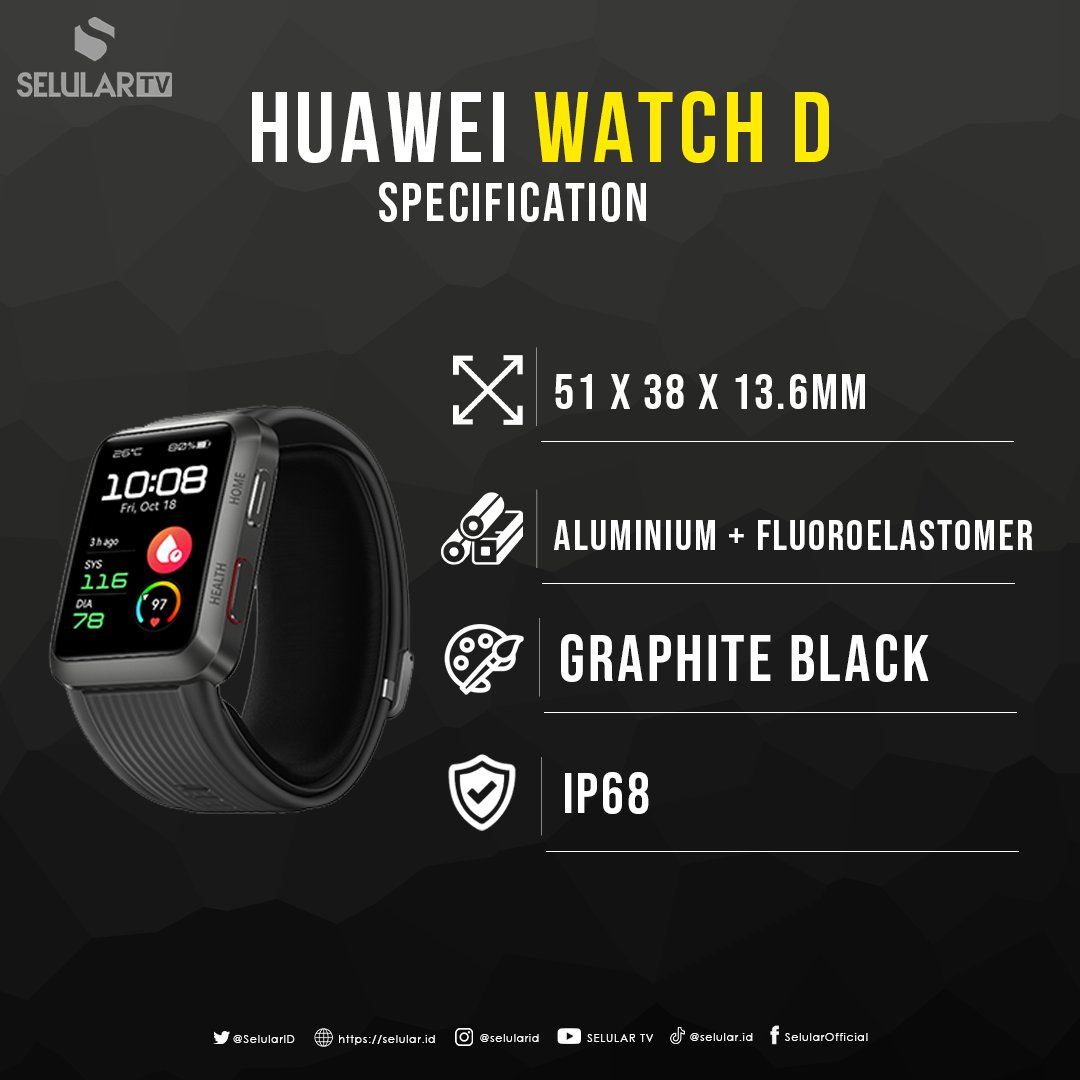 SelularID's tweet photo. Buruan beli HUAWEI WATCH D pada masa promosi 1–12 September 2022, karena kalian bisa bawa pulang HUAWEI FreeBuds 4 senilai Rp2.199.000 secara cuma-cuma. Buruan pesan sekarang juga sebelum keabisan!💯 @Huawei @HuaweiMobile @HuaweiMobileID #HuaweiWatchD #Huawei #HuaweiWatch #WatchD https://t.co/LS5dYTbbZt