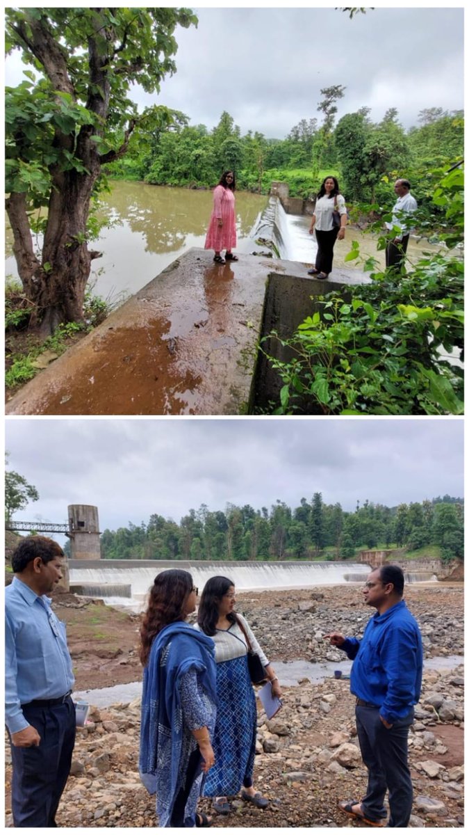 CGWB_CHQ's tweet photo. #JalShaktiAbhiyan  #CatchTheRain 2022 field visit to Dang district, Gujarat under the supervision of Ms Farida M Naik, Joint Secretary, Ministry of Mines (CNO) &amp; Gargee Baruah Sharma, Scientist, Central Ground Water Board (Technical Officer). @MoJSDoWRRDGR https://t.co/kv1xyxphfX