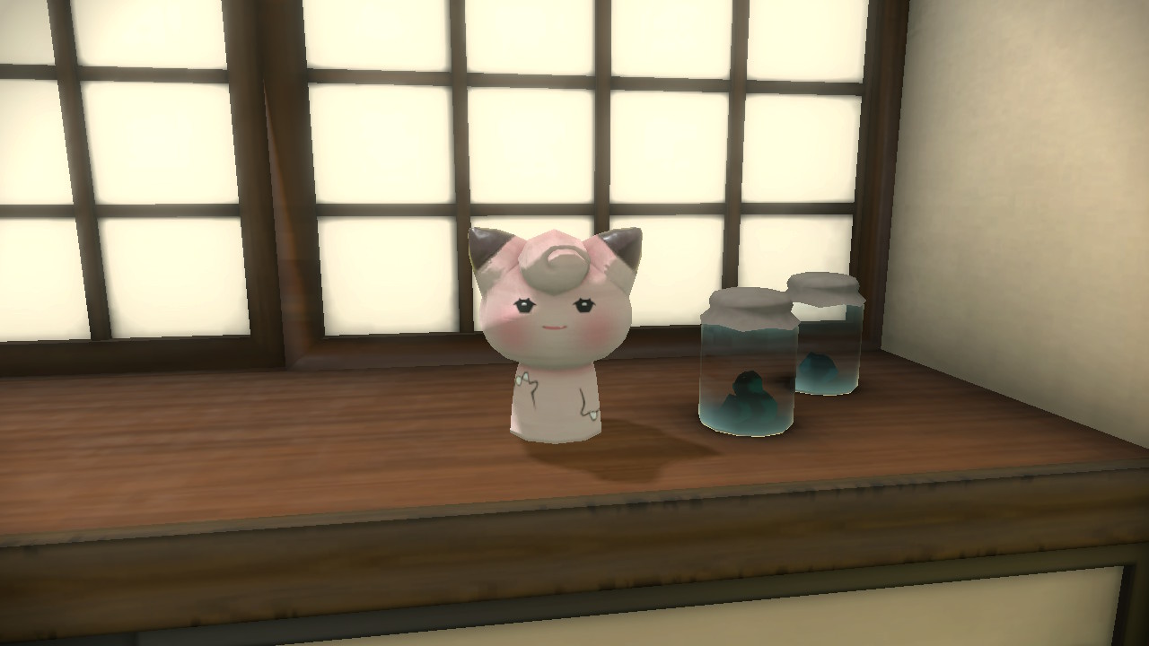 卯三郎こけし ピッピ ヒスイ地方のポケモンこけし