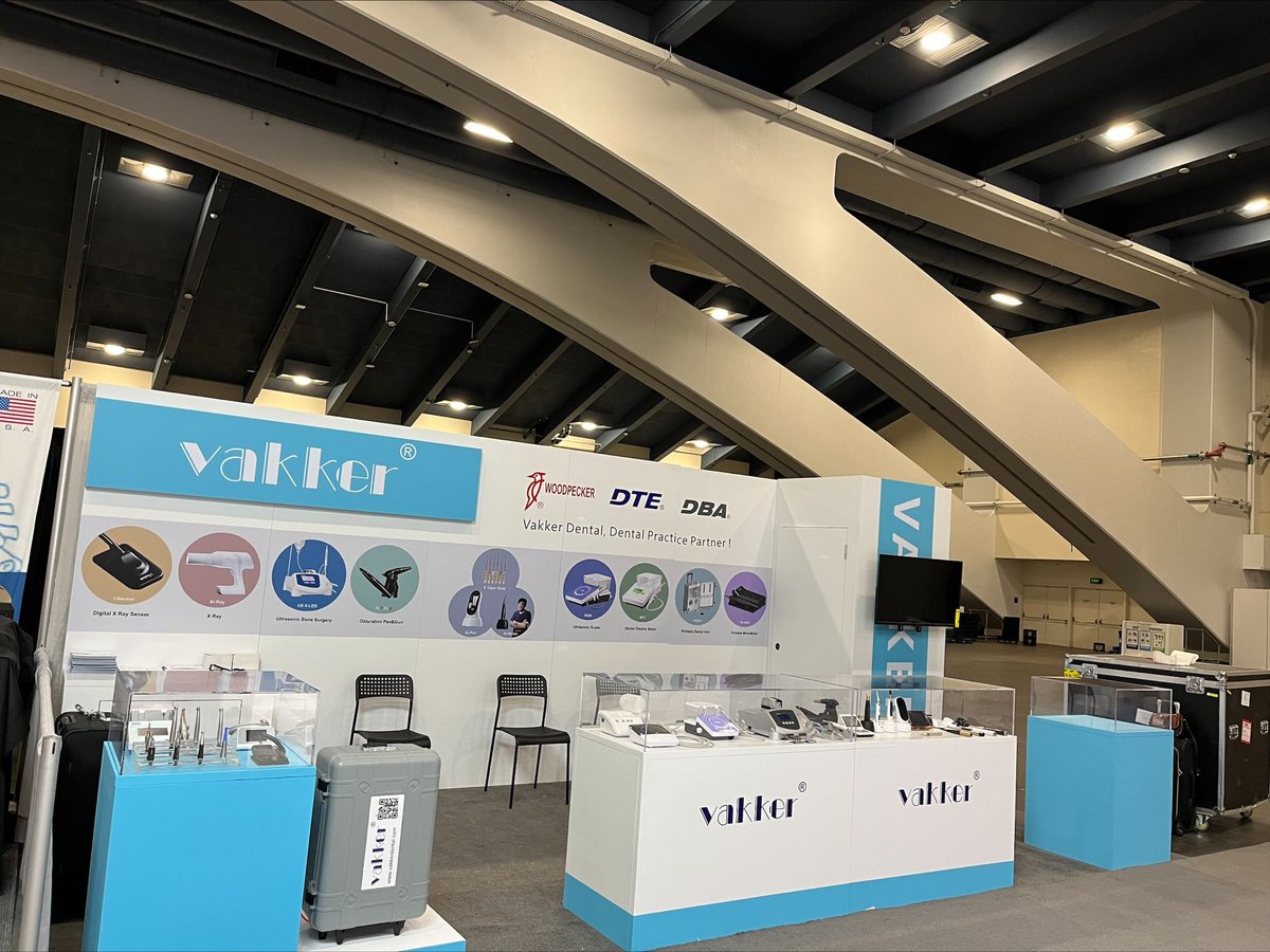 VakkerDental's tweet photo. Vakker Dental at CDA San Francisco 2022 booth#629&631 Welcome to visit 👏👏🤝🤝👍👍 @CDAdentists #dentalhygiene #cda2022 #dentalsales #dentalcare #dentalsupply #endodontics #endofiles #rootcanaldevice #digitalxray #digitalxraysensor #vakkerdental #woodpecker #dte #dba https://t.co/9Cqerp9dtS