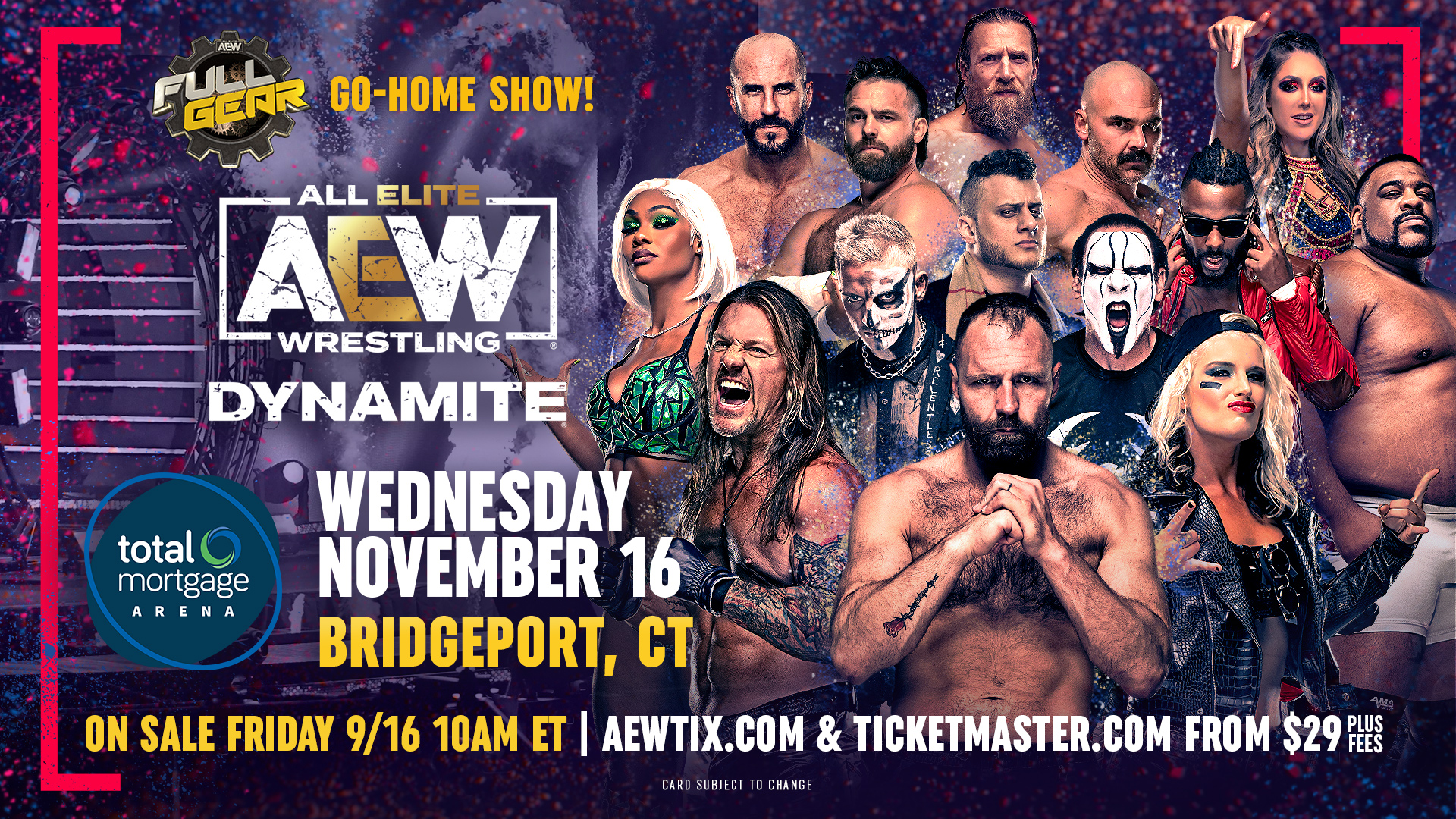 All Elite Wrestling on Twitter "The road to AEWFullGear continues in