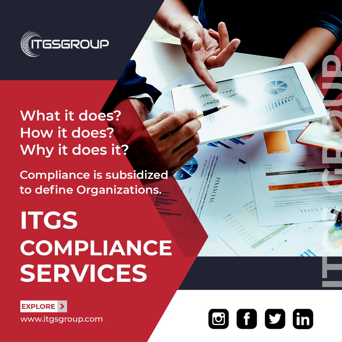 ITGSGROUP's tweet photo. #ITGS Group helps their clients set up a complete #compliance program along with
the #corporate #governance #structure.

https://t.co/LlxOHHy51G

"Remember the Name" #itgsgroup #backgroudcheck #UAE #investments #duediligence #creditcheck #vehiclecheck #business #investigation https://t.co/7C2LMpbemH