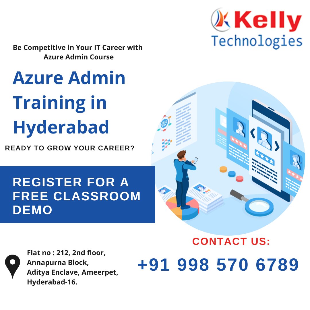 KellyTechno_adm's tweet image. Boost Your Salary by up to 26% with Azure Admin Certification
Register For a Free Classroom Demo at Kelly Technologies
For More:
forms.gle/xEL3spJkF8LbkE…
For More:
kellytechno.com/Hyderabad/Cour…
#AzureAdminTraining #AzureAdminCourse #Hyderabad