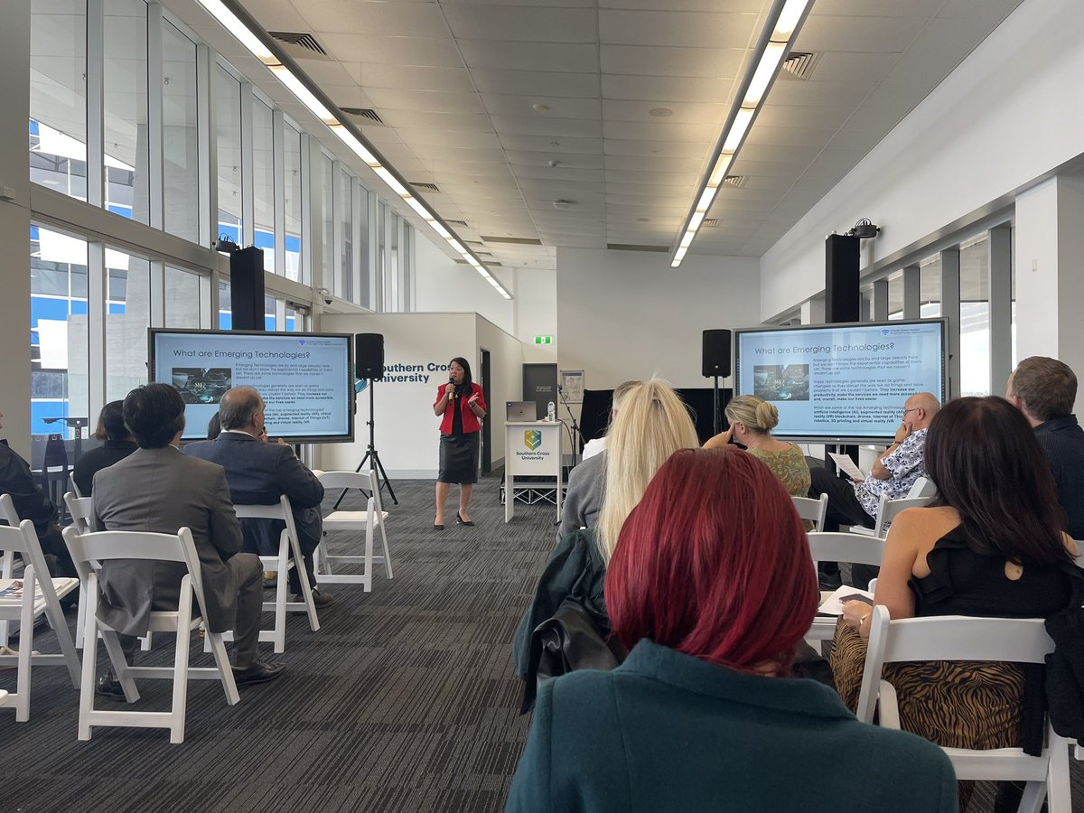 Kicking off the Future of Work and Emerging Technologies event at Southern Cross University on the #goldcoast
Looking forward to hearing from Gary A Bolles, Debby Lo-Dean and Vihn Bui
