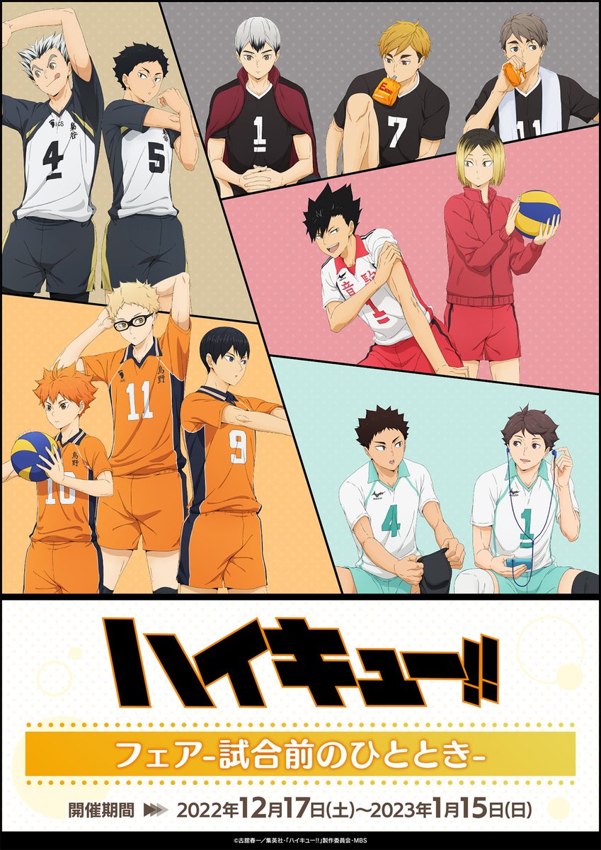 ハイキュー ポジション別にキャラクターを紹介 最強なのは誰 Selvy