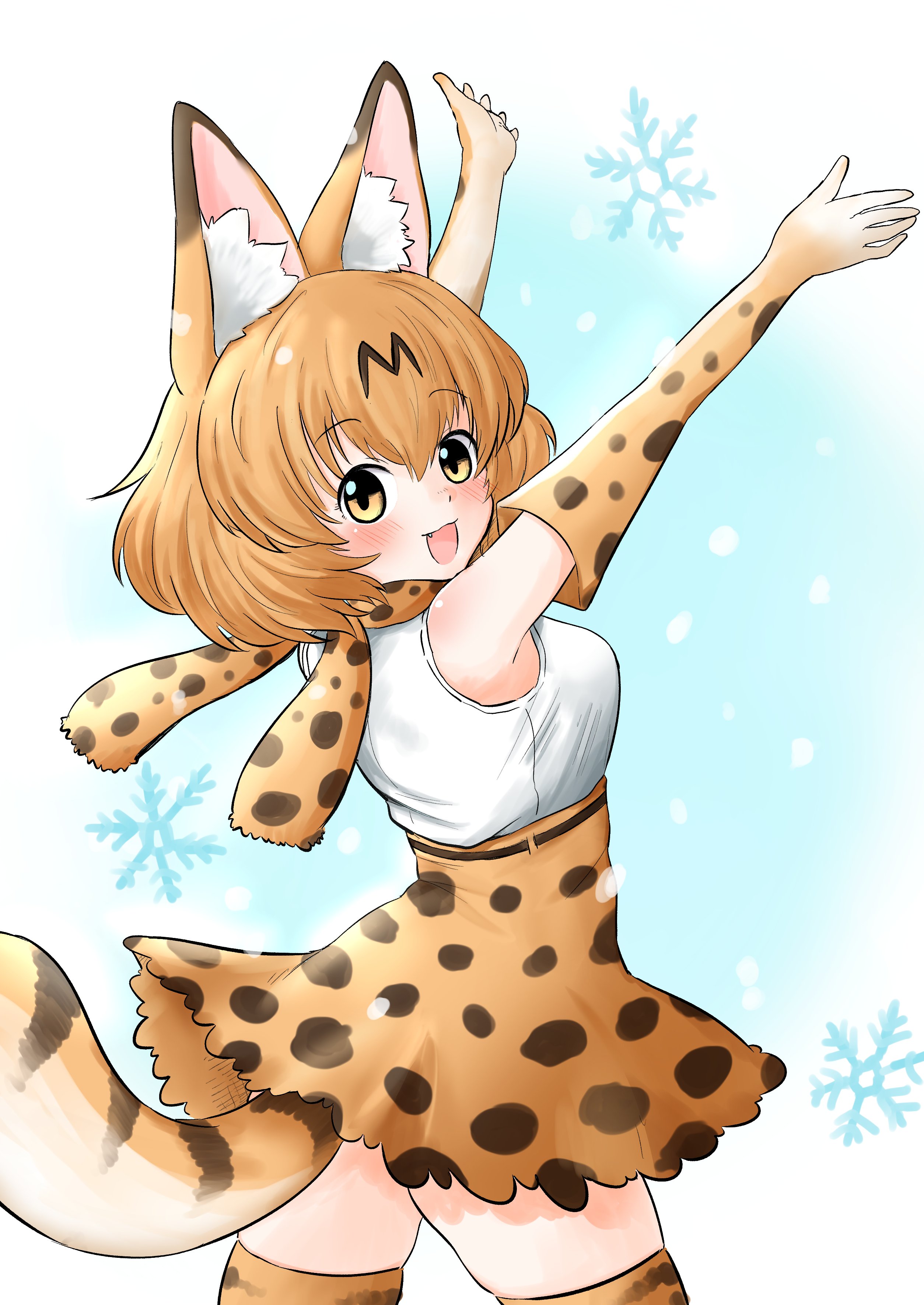 Аниме Kemono friends Tigger