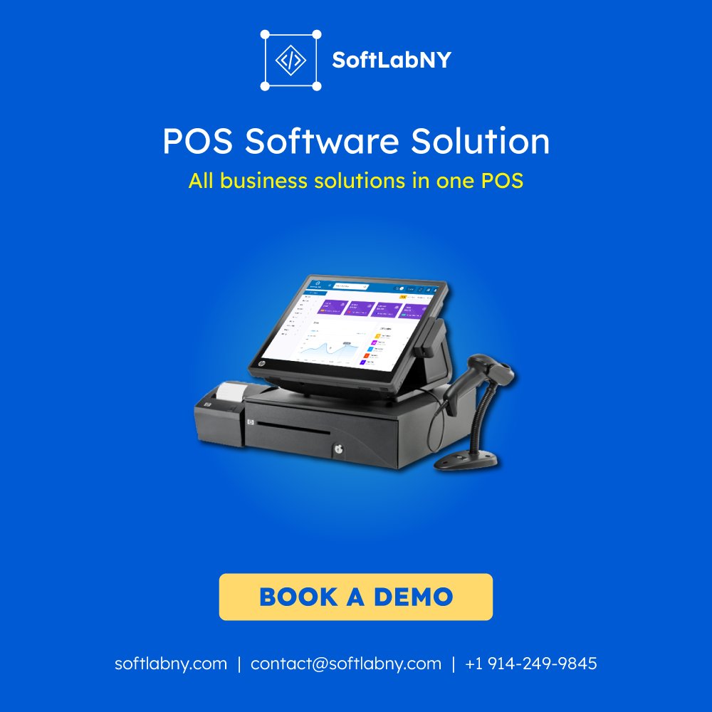 SoftLabNY's tweet photo. Manage selling, billing, inventory and other aspects of your business with the best ๐ฃ๐ข๐ฆ ๐๐ผ๐ณ๐๐๐ฎ๐ฟ๐ฒ in business.
#SoftLabNY #POS #EPOS https://t.co/0cQVIOSa9e