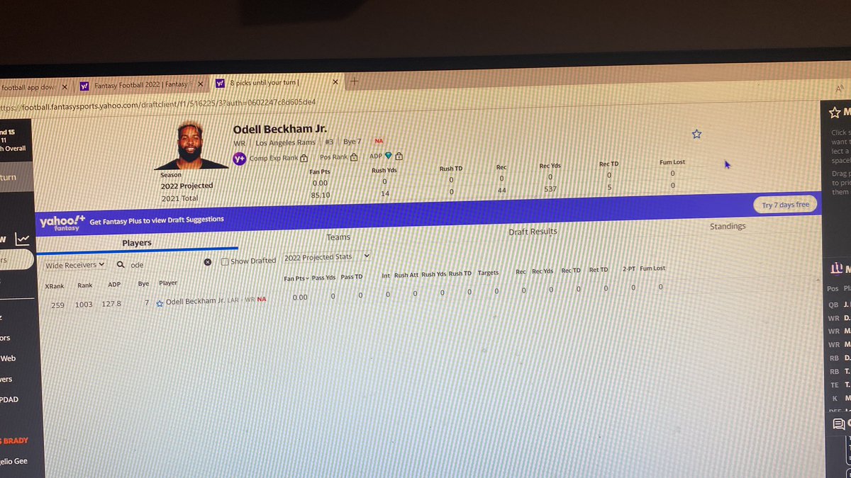 maddmyc's tweet photo. @obj I got u my dude my last pick but I know u fina year it up. #comebackstrong #ob1kwnobi #reachbacklike13 https://t.co/2dPVsoYM72