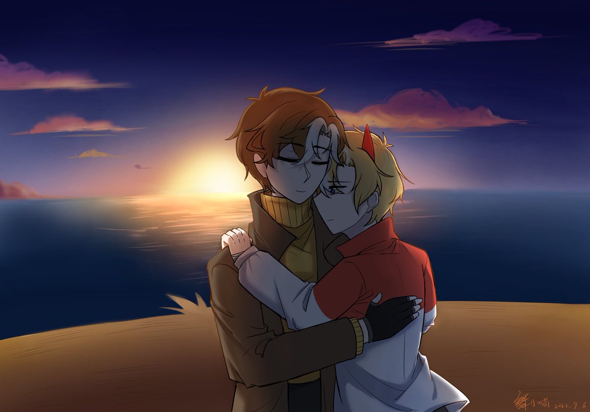 Meowdancing's tweet photo. ☀️
 #crimeboysfanart #wilbursootfanart #tommyinnitfanart https://t.co/cHiM7wpy5N