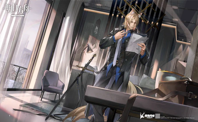 #Arknights #アークナイツ 很开心绘制了这次叔叔的角色曲快来我岛 