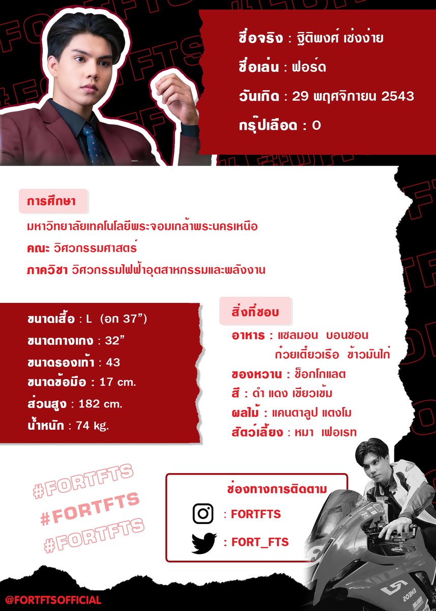 FortftsOfficial's tweet photo. FORT’s  PROFILE✨

#fortfts https://t.co/xVzlK4P383