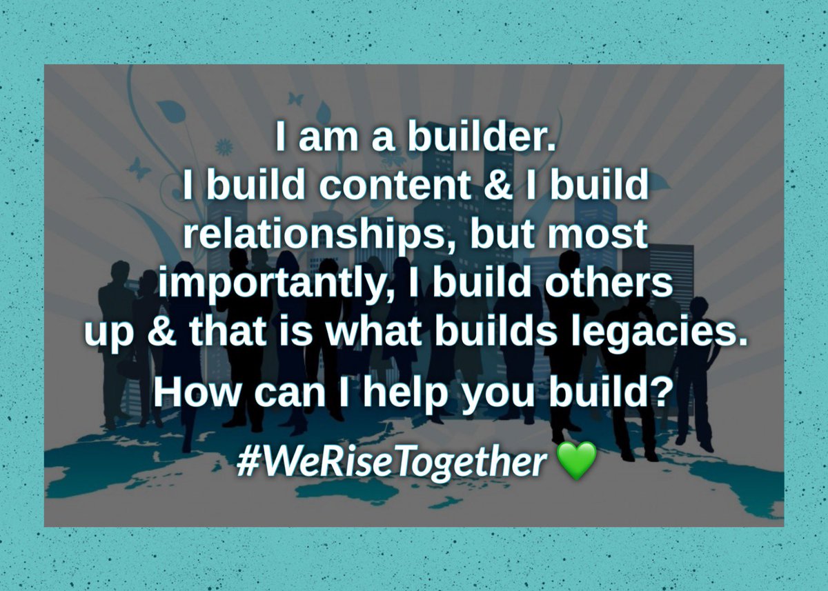 We_Rise_2Gether's tweet photo. One life. Letβs build something amazing. π #WeRiseTogether #MichelleMcLain #QueenOfClubhouse #ConnectionMasters #RetentionMasters #Branding #Networking #Winning #Legacy https://t.co/pousvm7YSU
