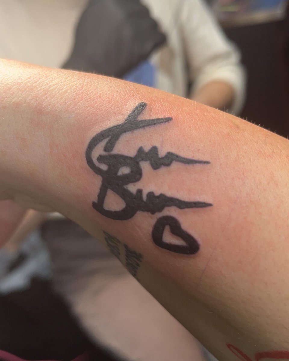 ShayeC22's tweet photo. @kanebrown I got it tatted!! Thank you  again so much https://t.co/f8gg6yuoiL