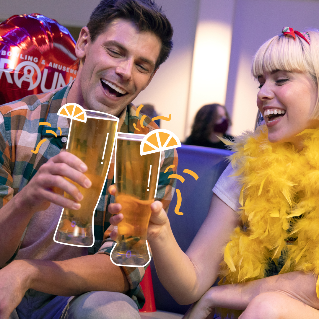 Round1USA's tweet photo. ✨ Chill with a buddy and a brew 🍺
​.
​.
​.
🎈 ​Click link in bio for our activities🕹️
​⛳ Find a Round1 location closest to you📍
​.
​.
​.
​#round1usa #nationalbeerloversday #beer #round1party #partyplayrepeat #round1arcade #round1bowling #round1karaoke https://t.co/KIs0nYbrEU
