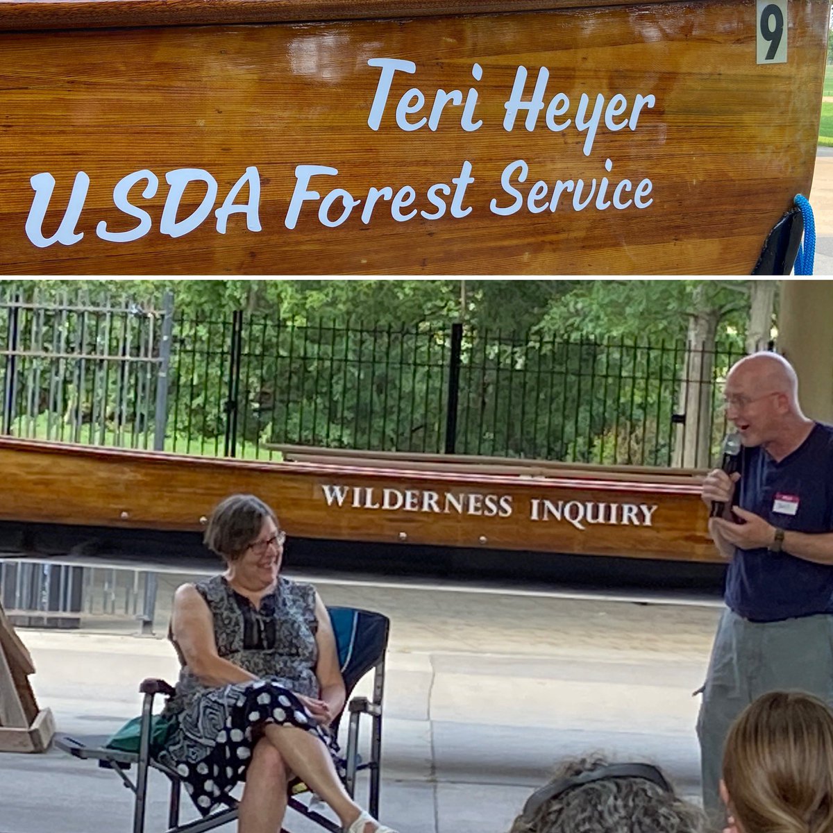 Erika Rivers (@erikarivers) on Twitter photo Day 90: Reflecting today on the incredible dedication our public servants have to connecting people meaningfully to the outdoors. I was honored to celebrate one of them this afternoon. #100DaysOutdoors #everyonebelongs <a href="/WildernessINQ/">Wilderness Inquiry</a> Day 90: Reflecting today on the incredible dedication our public servants have to connecting people meaningfully to the outdoors. I was honored to celebrate one of them this afternoon. #100DaysOutdoors #everyonebelongs <a href="/WildernessINQ/">Wilderness Inquiry</a>
