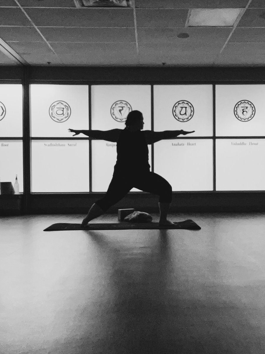 MissWingenbach's tweet photo. In warrior pose to prepare for my little warriors starting school tomorrow. This teacher is ready. #SRE #WarriorsAtWork https://t.co/uyWkQaB24K