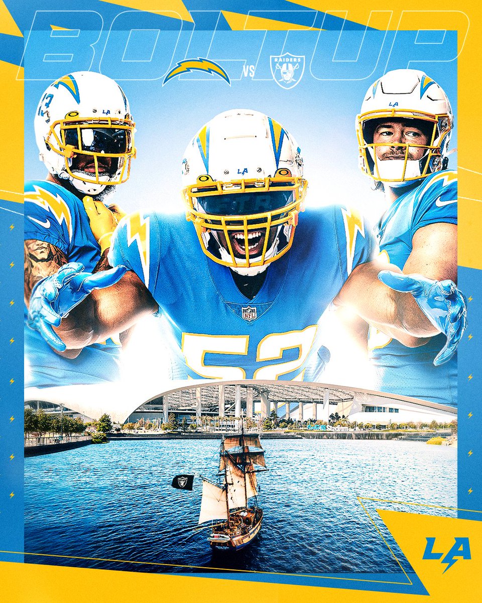 chargers's tweet photo. on deck. https://t.co/xvMXytw75l