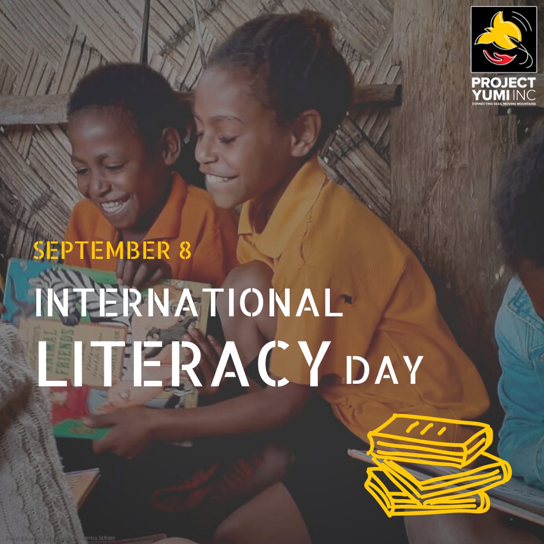 projectyumiinc's tweet photo. Literacy skills and access to it, is a human right. International Literacy Day reminds us how important it is that we do our best to ensure everyone can access basic literacy skills.

For more information on literacy day click the link below https://t.co/iDsmdvoqUD
#literacyday https://t.co/LvFNqJjHLx
