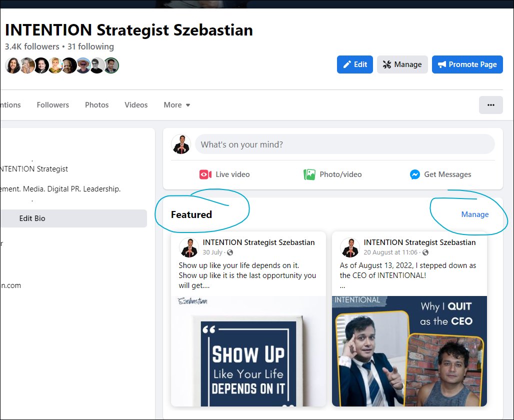 SzebastianOnne's tweet photo. #NewOnSocial #FacebookUpdates #IntentionStrategy
You can now PIN/Feature multiple posts on your Business Page as opposed to being able to post only 1 at a time until recently.
See attached Screenshot.
Do you like it? Will you use it? https://t.co/idyDYmnqan
