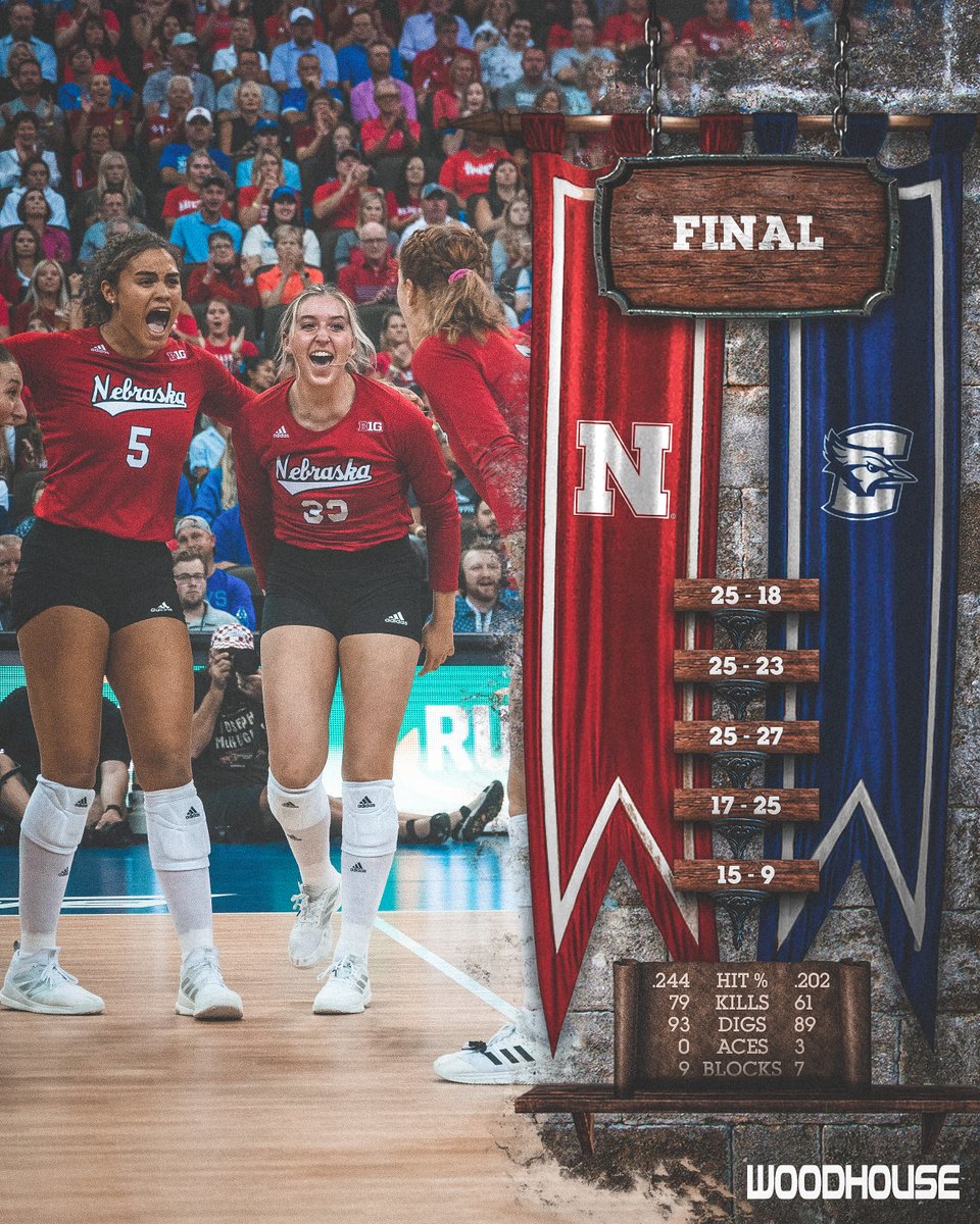 HuskerVB's tweet image. Go 🔴 Big 🔴 Red