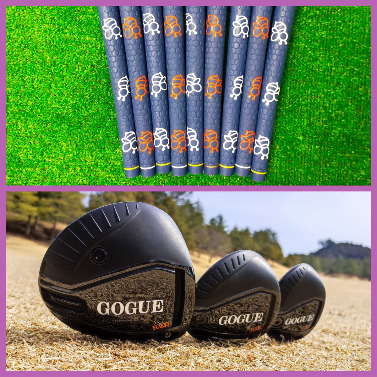 worksgolf_PR's tweet photo. 明日、兵庫県にあります才加ゴルフ練習場でハニーグリップ様と共同試打会を行います！
可愛いハニーグリップを装着したワークスゴルフのクラブが試打できるので、ぜひぜひお越しください！

詳細はこちら！
https://t.co/yb1VOoHMli https://t.co/CTx6HtgSZU
