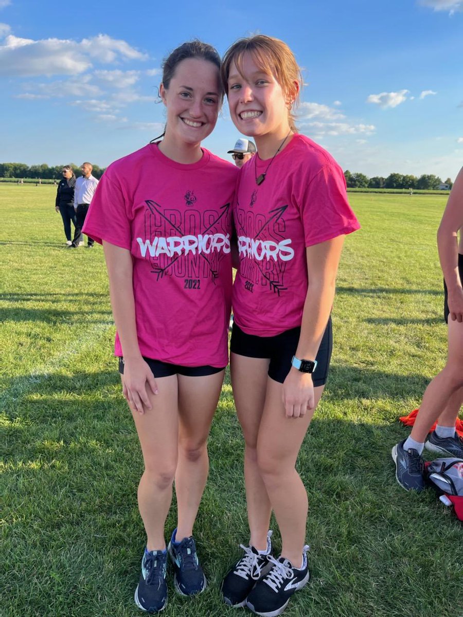 WestWarriorsXC's tweet photo. Two Warriors earn Runner of the Week! Elizabeth Hegji for finishing in the top 5 at Lyons and Annie Pinciak for winning tonight's race at Plainfield Central https://t.co/uY573phsA0