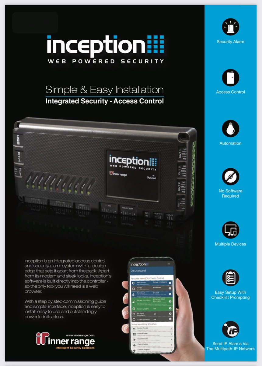 Gregg_Harmison's tweet photo. Helped an integrator remotely with a 9 door access + intrusion deployment today. #skytunnel connectivity is truly #simpleandeasy . https://t.co/bXXXtXS5Gj