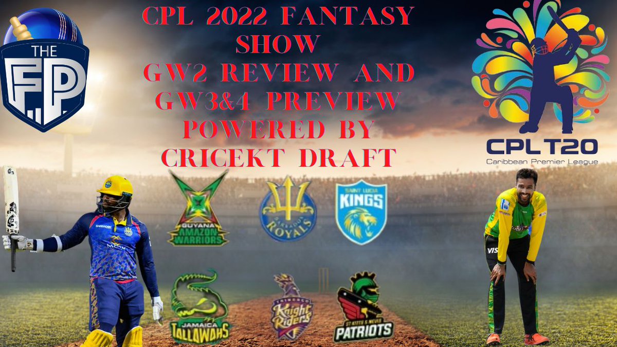 FantasyPavilion's tweet photo. Your home for fantasy sport goes live at 9:30 pm ast
https://t.co/KKt7IeXIzH
#CPL2022 #CPLT20 #T20FANTASY #FANTASYPAVILION #HEROCPL #CRICKETFANTASY https://t.co/dhTktqjsyh