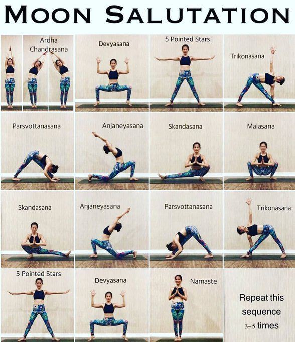 yogaloversworld's tweet photo. Moon 🌙 Salutation by doyouyoga 

Burn Fat and Boost Flexibility 
https://t.co/Cx4gMbvKwS 

#moonsalutation #yoga https://t.co/egQupe0EVB