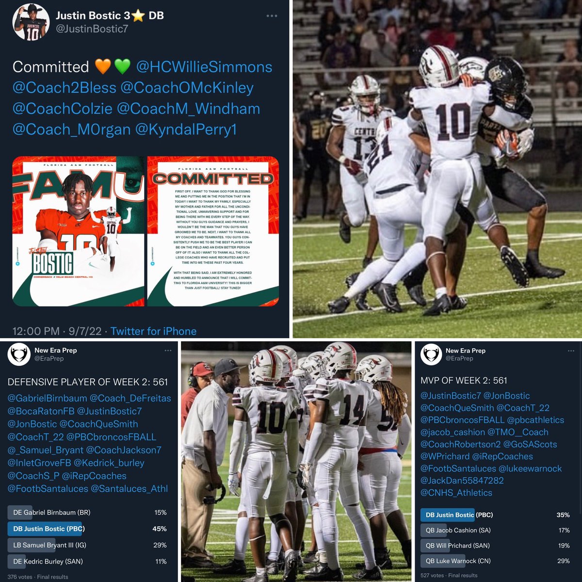 MVP decision: DB Justin Bostic goes with FAMU

📝: <a href="/najitobias/">Naji Tobias</a> 
📸: <a href="/FAMU_FB/">Florida A&M Football 🏈</a> 

🔗: neweraprep.org/JustinBosticPB…

<a href="/JustinBostic7/">Justin Bostic</a> <a href="/JonBostic/">Jonathan Bostic</a> <a href="/PBCbroncosFBALL/">PBC Football</a> <a href="/CoachT_22/">Kevin Thompson</a> <a href="/CoachQueSmith/">Quintin Smith</a> <a href="/_keithrader/">Keith Rader</a> <a href="/DevinWygant/">Devin WyGant</a> <a href="/NickToussaint0/">Nicholas Toussaint</a> @JavorianW <a href="/Coach2Bless/">Devin Rispress</a> <a href="/HCWillieSimmons/">Coach Willie Simmons</a> <a href="/FAMUAthletics/">Florida A&M Athletics</a>