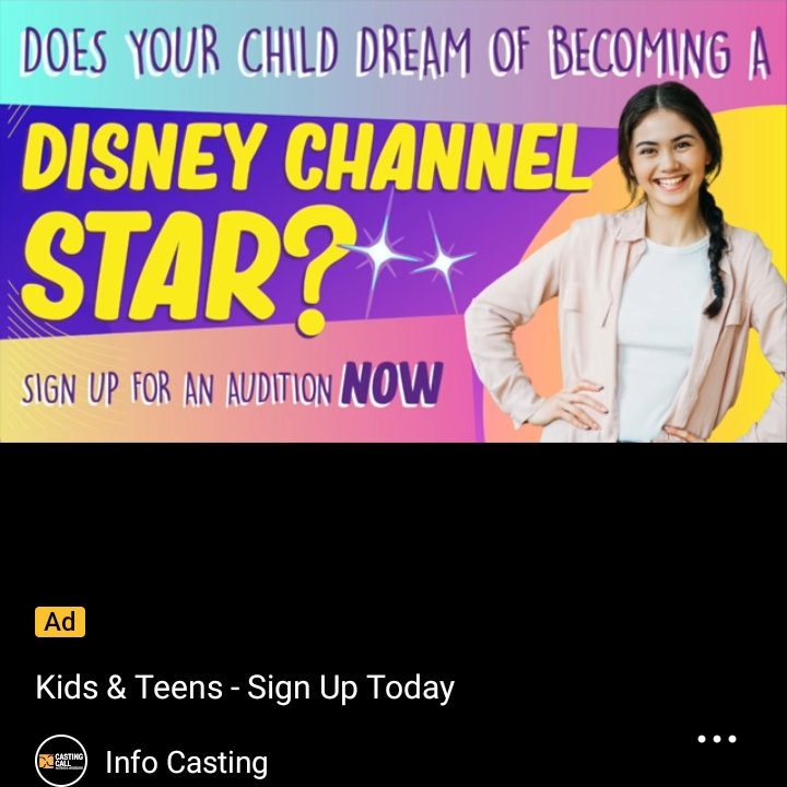 MadameMoon89's tweet photo. Parents of kids/teens that want to act or the kids/teens themselves watch out for this fake modeling company it is a scam. #acting #disney https://t.co/OGzf7unnfB