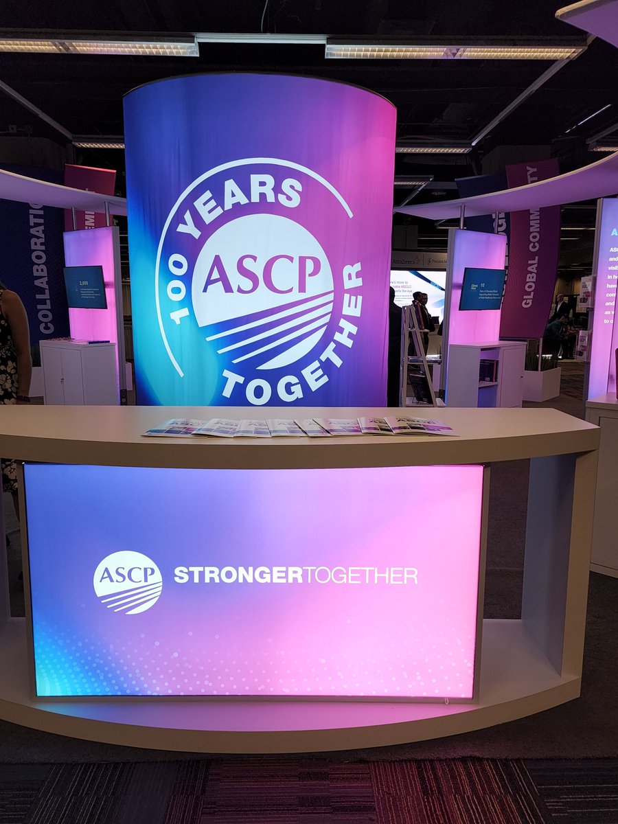 MedicalLabLadyG's tweet photo. ✅️ out the @ASCP_Chicago #ASCP100 booth in the exhibitors hall!  Learn about our history and where we're headed.  #ASCP2022 #ASCPiSpy https://t.co/o0BSPSP7k2