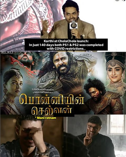 zaccollin2's tweet photo. #PonniyinSelvan #PonniyinSelvan1 #PonniyinSelvantrailer #PonniyinSelvanAudioLaunch #ps1 #PS1Audio #chiyaanvikram #chiyaan #jayamravi #jmravi #karthi #cobra #sardar https://t.co/RFYe6P5Z7G