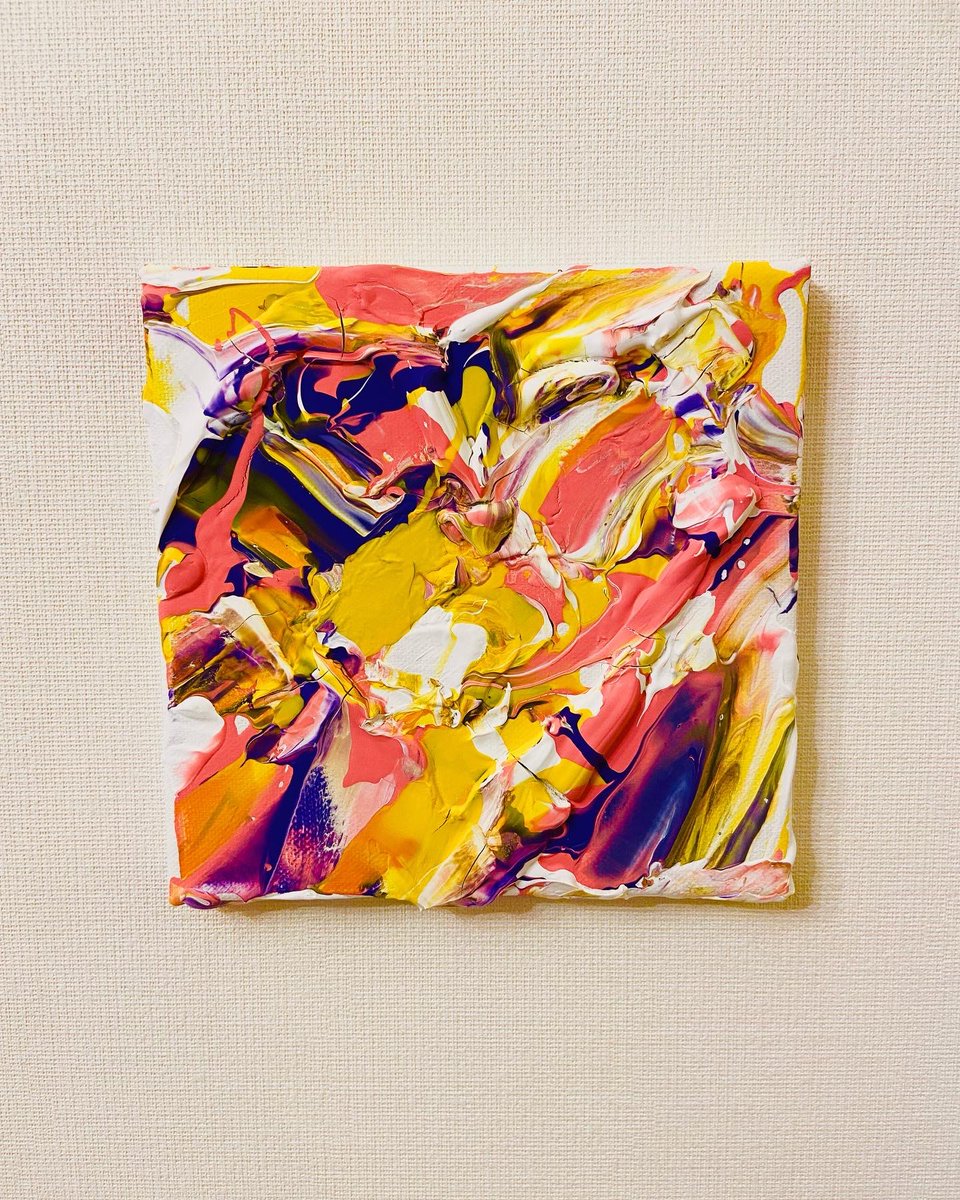 kimurabath's tweet photo. ジャにのちゃんねるをイメージして絵を描きました🎨

#美術 #美術館 #現代アート #アート #アクリル画 #アクリルペイント #NFT #NFTs #baystars #芸術 #芸術家 #絵画 #抽象画 #抽象画アート #じゃにの #じゃにのちゃんねる #二宮和也 #山田涼介 #菊池風磨 #中丸雄一 https://t.co/VzSvJKXFos