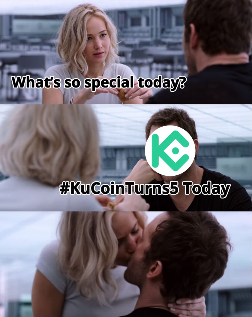 bellamkyathy's tweet photo. #KuCoinTurns5 my love for @kucoincom is eternal. Congratulations for this achievement kucoin. 
@anilpettlu07 @Meherkrishna5 @viswabnath guys show your love on kucoin with memes. https://t.co/QUO4kE4AEK