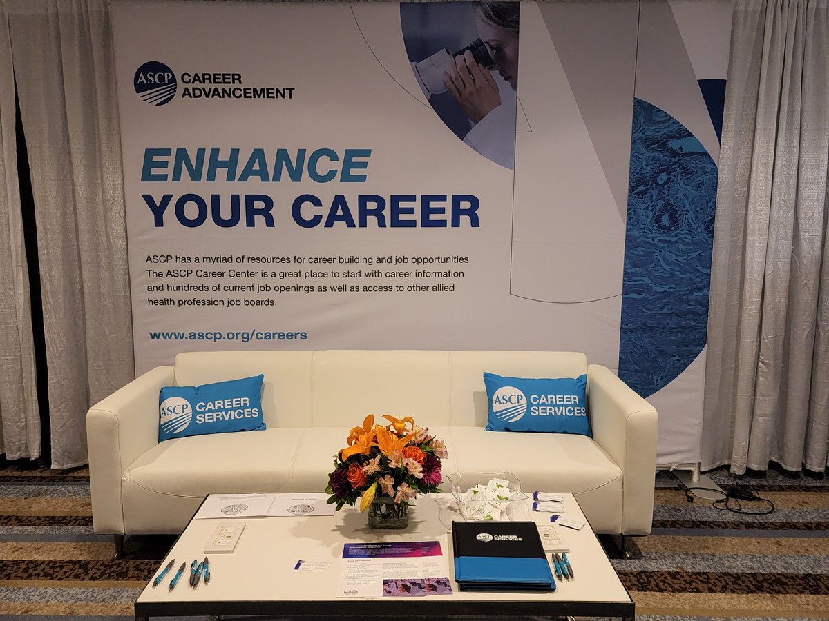 MedicalLabLadyG's tweet photo. Enhance your career by taking advantage of @ASCP_Chicago mentor and mock interview sessions! Want to be a mentor?  Come learn what it's all about! #ASCPiSpy #ASCP2022 #ASCP100 https://t.co/vWJpfIm4Ro
