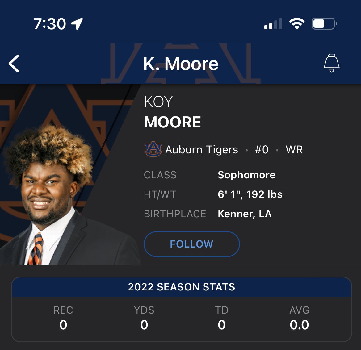AUCARSINC's tweet photo. ESPN Come on’ man! How can you mistake @jeffrey_mbaa for @asap_koy !! #Auburn #WarEagle https://t.co/FwkPpvIzJc
