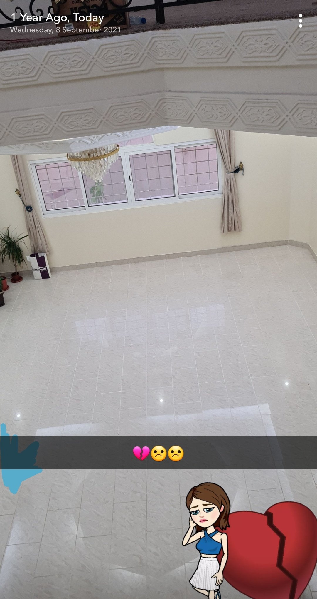 SARA on Twitter "مرت سنه ☹️ ماحسيت وللحين ماتقبلت بيتنا الجديد ابي