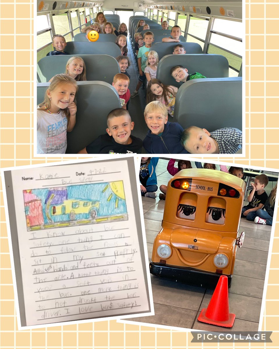 .<a href="/HowellTFE/">Three Fires Elementary</a> Ss learn about #BusSafety Thank you .<a href="/HowellMISchools/">Howell Schools</a> bus drivers! #PackPride